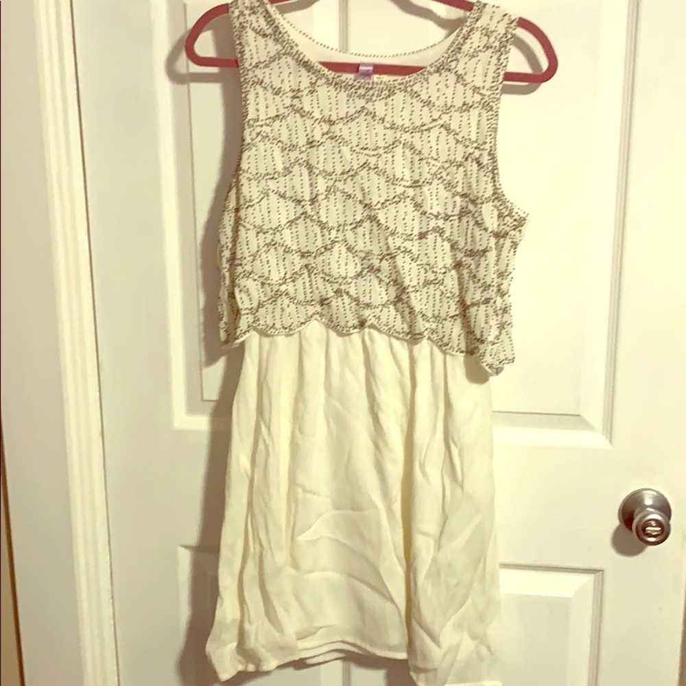White dress